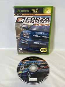 Forza Motorsport (Xbox, 2005) Best Buy Demo Disc No Manual Tested Fast Shipping - Picture 1 of 7