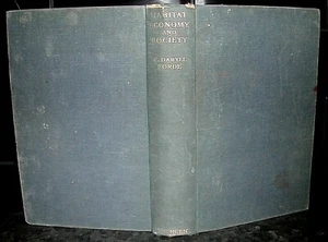 HABITAT ECONOMY SOCIETY Cyril Daryll Forde ANTHROPOLOGY Hunter GATHERER 1934 1st - Imagen 1 de 1