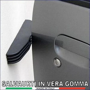 2 PEZZI Salvaurti in pura gomma - protezione per garage e parcheggio -made Italy - Imagen 1 de 3