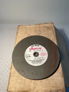 Brightboy HE-MAN 80 Grit Grinding Wheel 4 X 1/4 X 1/4 Made in the USA 7163 MAX - Picture 1 of 6