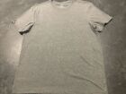 J.CREW Cotton T-Shirt Mens Size Medium Gray Grey Washed Tee Crew Neck