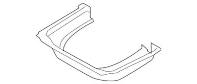 Genuine Ford Lincoln MKT 2013-2019 Cargo Area Floor Mat AE9Z-7413046-AD - Image 1 of 2