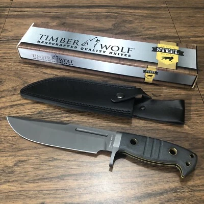 Timber Wolf экстремальный тактический нож Bowie G10 ручки 3cr13 стали 8 в лезвие TW414 - Изображение 1 из 4