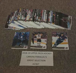 JOHN GIBSON 2018-19 18-19 UPPER DECK CANVAS PARALLEL #C1 DUCKS - Picture 1 of 1
