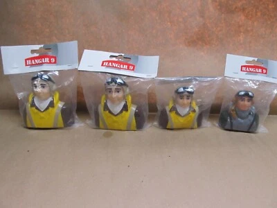 Four Hangar 9 R/C Military Pilot Figures - 1/5, 1/6, 1/9 Scale - Image 1 of 4