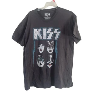 Camiseta Kiss Oficial Banda Gris Merch Manga Corta Talla XXL - Imagen 1 de 9