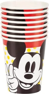 Unique Disney Mickey Mouse Party 9oz Paper Cups - 8 ct - Picture 1 of 2