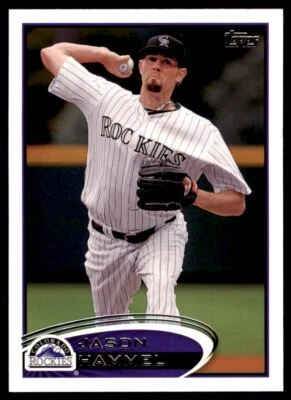 Topps Jason Hammel Colorado Rockies #68 2012 Foto 1 de 2