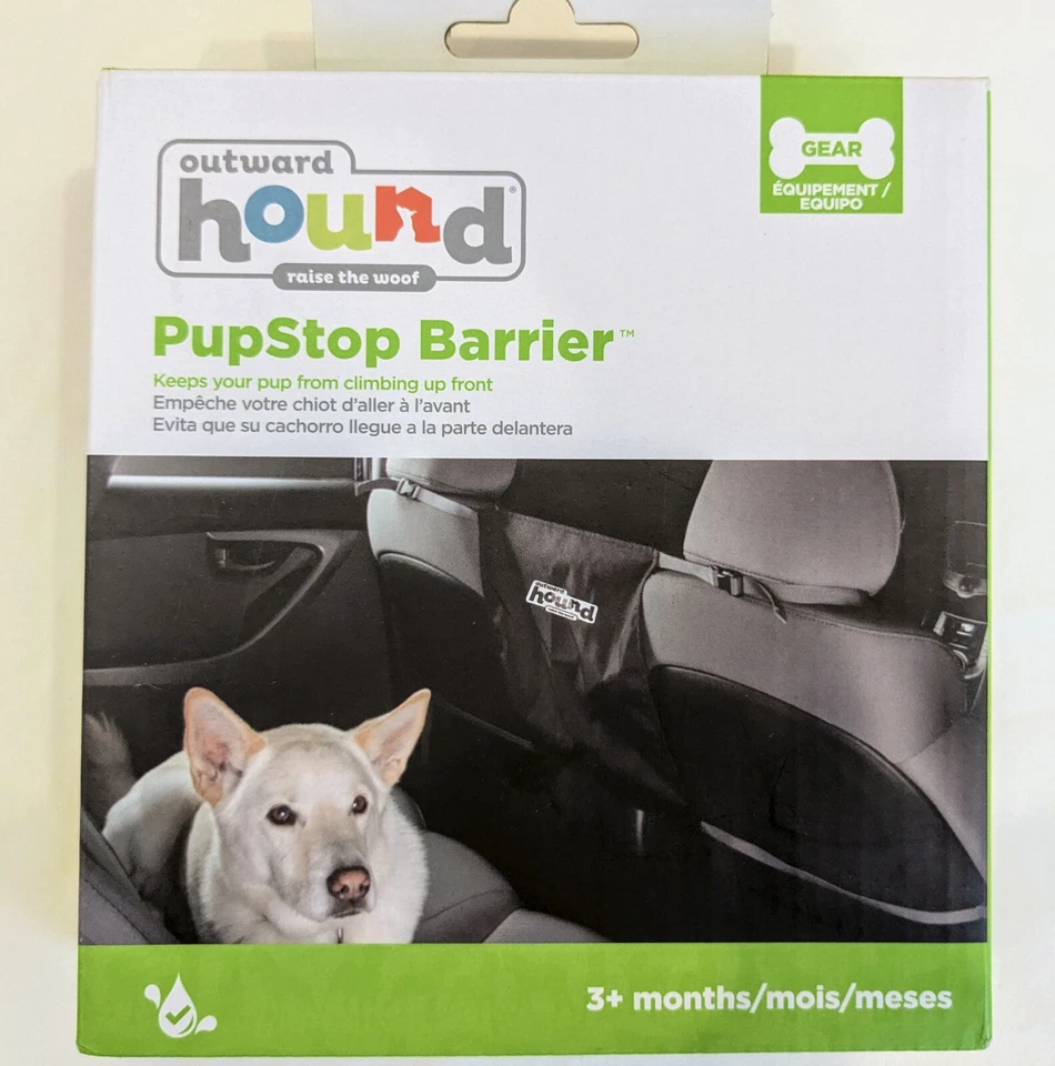 Barrera de asiento trasero para coche Outward Hound Pup Stop Foto 1 de 3