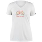 Women's Louis Garneau "Share The Road" T Shirt Size Medium White Cycling NEW