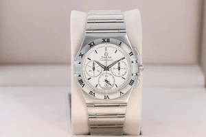 Omega Constellation Classic Men's Hybrid Chronograph Textured Dial 1542.30.00 - Picture 1 of 9
