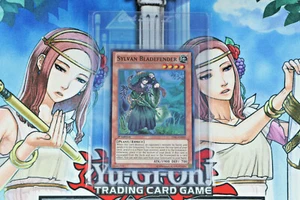 Yugioh Sylvan Bladefender LVAL-EN000 1st Edition Super Rare - Imagen 1 de 2