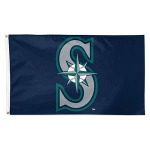 Seattle Mariners Bandiera 3x5 Squadra - Foto 1 di 1