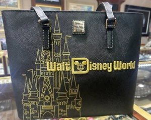 Disney Parks Cinderella Castle Dooney & Bourke Tote Bag Purse Magic kingdom - Picture 1 of 13