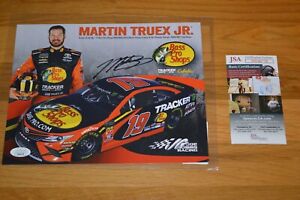 Martin Truex Jr ~ NASCAR ~ Autographed 8x10 Color Photo with JSA COA 