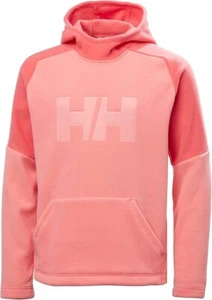 Helly Hansen Junior Girls Daybreaker Hoodie Coral 140/10 - New - Picture 1 of 3