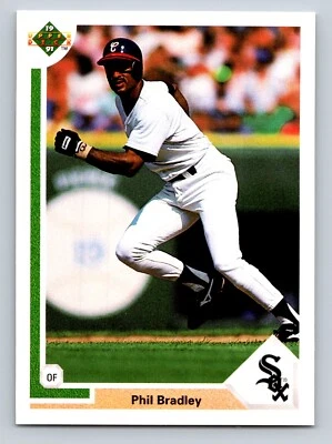 Phil Bradley 1991 Upper Deck #641 Chicago White Sox - Image 1 of 2