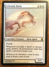 MTG Saviors of Kamigawa Celestial Kirin X1 NM/MT Free Shipping