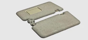 2007-2012 Nissan Versa Sun Visor Driver LH Passenger RH Tan Pair OEM - Picture 1 of 8