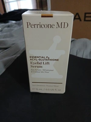 Perricone MD Essential Fx ацилглутатион сыворотка для подтяжки век 0,5 унц / 15 мл новая в коробке - Изображение 1 из 2
