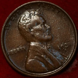 1931-S San Francisco Mint Copper Lincoln Wheat Cent - Picture 1 of 2