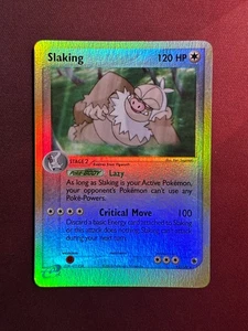 SLAKING 12/109 EX Ruby & Sapphire REVERSE HOLO RH rare Pokemon TCG card NM - Picture 1 of 3