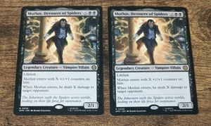 MTG 2x Morlun, Devoured of Spiders - Spiderman - 0059 Rare - Picture 1 of 2