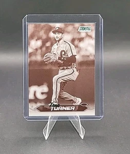 2024 Topps Stadium Club Sepia Parallel Trea Turner #234 Philadelphia Phillies - Picture 1 of 2