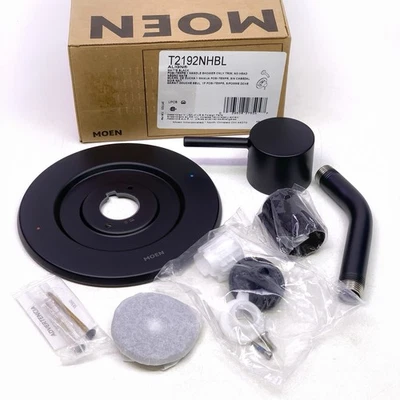 Moen Align monomando Posi-Temp ducha solo recorte sin cabezal T2192NHBL negro NUEVO Foto 1 de 4