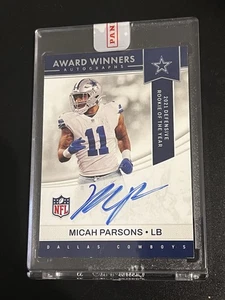2022 Impeccable Micah Parsons Award Winners On Card Auto - Bild 1 von 2