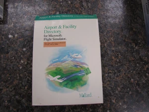 Vintage Airport & Facility Directory For Microsoft Flight Simulator DOS 1992 - Picture 1 of 8