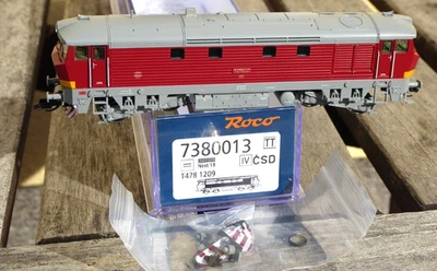 Roco 7380013 Tt Diesellok T 478.1209 Csd Bardotka Epoch 4 with Dss + LED New; Ob - Image 1 of 4