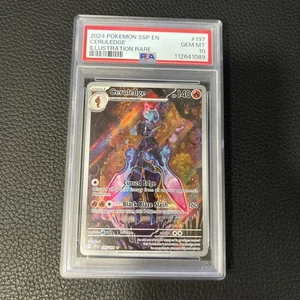JCC Pokémon Ceruledge Ilustración Raro IR 197/191 SSP PSA 10 Gemas Como Nuevo 💎 - Imagen 1 de 2