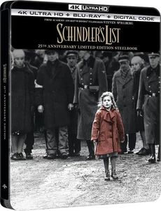 Schindler's List (4K/Blu-ray/Digital) - Best Buy Exclusive Steelbook - Picture 1 of 1