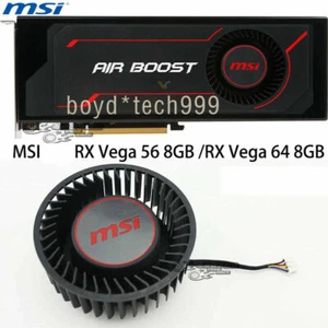 Lüfter für MSI RX VEGA56 VEGA64 PLB07525B12HH 8G OC GPU Grafikkarte Turbo Kühlung - Bild 1 von 5