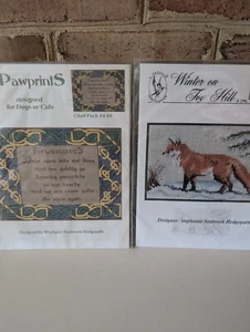 A Pegasus Publication Chart Packs - Pawprints & Winter on Fox Hill - LOT OF 2 - Picture 1 of 4