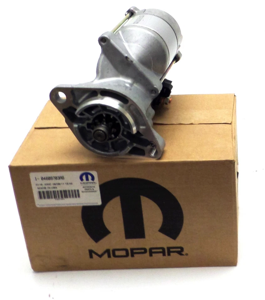 04609703AG Motor de arranque OEM Mopar para Chrysler Sebring Dodge Stratus 2003-2006 Foto 1 de 4