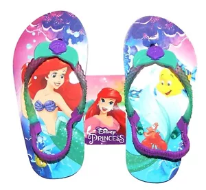 Sandalias de playa Ariel Little Mermaid con gafas de sol opcionales para niños pequeños nuevas con etiquetas - Imagen 1 de 12