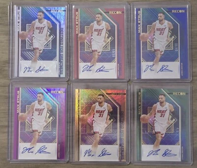 2021-22 Recon MAX STRUS Autograph Destined for Greatness RAINBOW - 6 AUTO CARDS! - Image 1 of 4