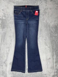 Spanx Jeggings Womens Petite PS Midnight Shade Flare Jean Stretch Pull On 20327Q - Picture 1 of 11