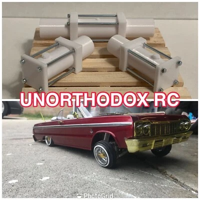 Redcat Sixty four Impala Jevries Rc Lowrider 1/10 Scale Pump Bundle - Image 1 of 3