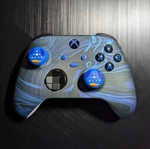 Custom Blue Wireless Controller For Xbox Or PC Xbox Series X Controller - Picture 1 of 2