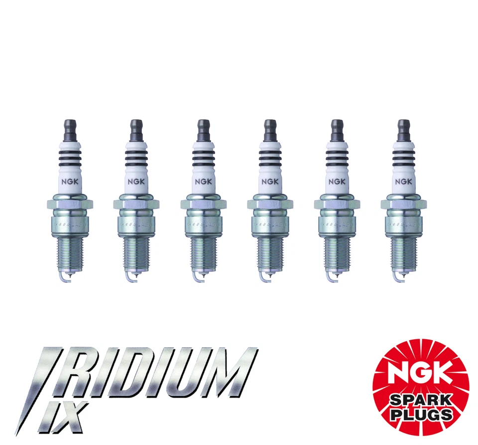 6 x NGK IRIDIUM IX SPARK PLUGS - for Ford Falcon XF 3.3L 6 Cyl (200ci) - image 1 of 1
