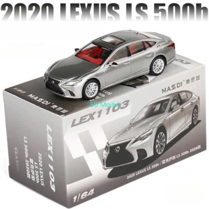 BN Masdi 1:64 Silver 2020 LS500h Luxury Sedan Sports Model Diecast Metal Car - Picture 1 of 5