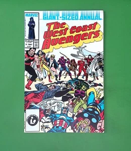 WEST COAST AVENGERS ANNUAL #2 VOL. 2 HIGH GRADE MARVEL ANNUAL BOOK H29-250 - Picture 1 of 2