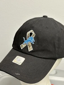 Detroit Lions Salute to Service SnapBack Hat 2016 Promo Black NFL - Picture 1 of 6