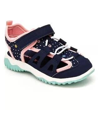 Sandalia Carter’s para niñas pequeñas talla 8 nueva en caja Foto 1 de 4