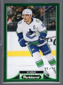2022-23 Parkhurst Emerald Ice #160 Bo Horvat 02/10 - Picture 1 of 2