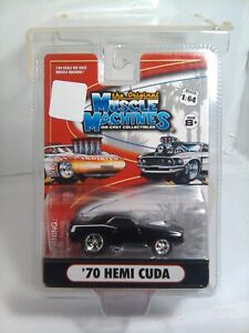 The Original Muscle Machines '70 Hemi Cuda Black 2005 Funline Toys Motorsports