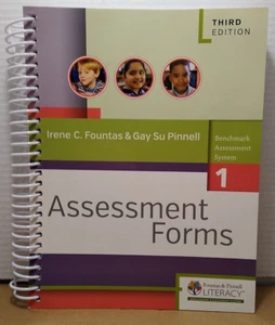 Fountas & Pinnell Benchmark Assessment System 1 Assessment Forms 3rd Ed - GOOD - Picture 1 of 7